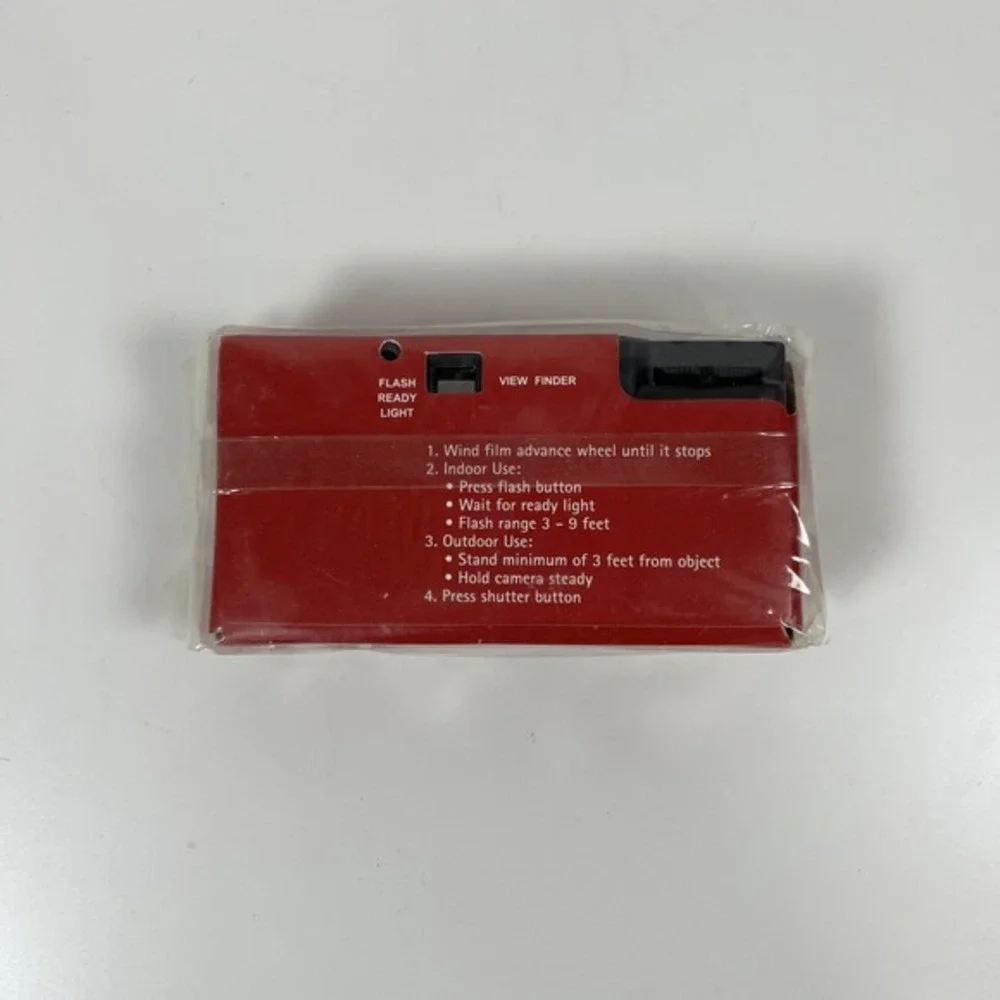 VINTAGE Collision.Kit Disposable Camera 12 Exposures‎ New & Sealed